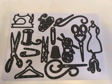 Set of 14 Sewing Themed Die