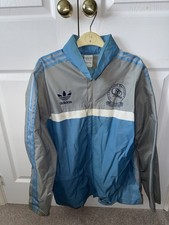 Vintage QPR 1980's Adidas Trefoil Logo Milk Cup Final Windbreaker Jacket Men's M