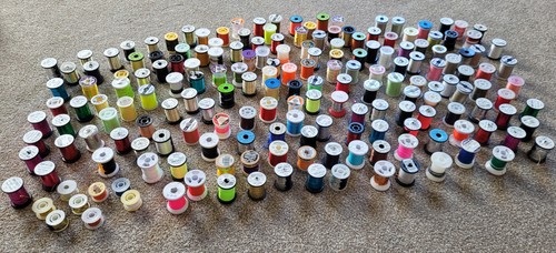 Approx 190x spools fly - spools, of