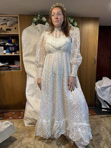 Vintage wedding dress - wedding,