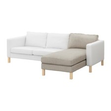 Genuine Ikea Karlstad Cover, Add-on Chaise Longue - Teno Light Grey 402.263.99