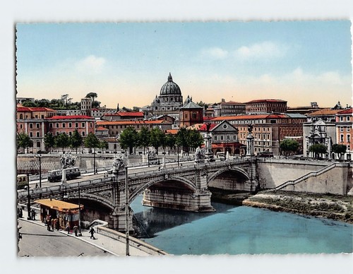 Postcard ponte vittorio - ponte,