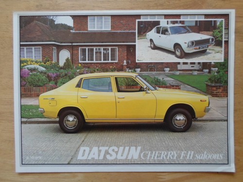 Datsun cherry f11 saloons - datsun,