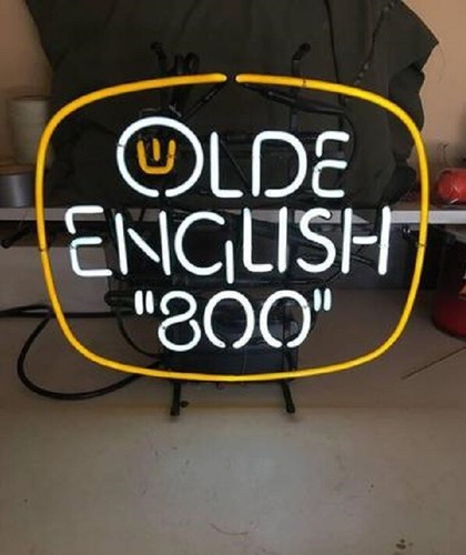 Olde english 800 neon light - english,