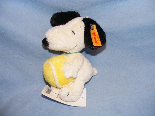Steiff snoopy tennis pendant - tennis,
