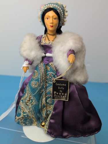 Vintage peggy nisbet doll - 8”,
