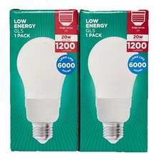 2 PACK OF ASDA LOW ENERGY