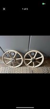 Simplex Retro Vintage 80’s Six Spoke BMX Mag Rims Wheels White Not Skyway