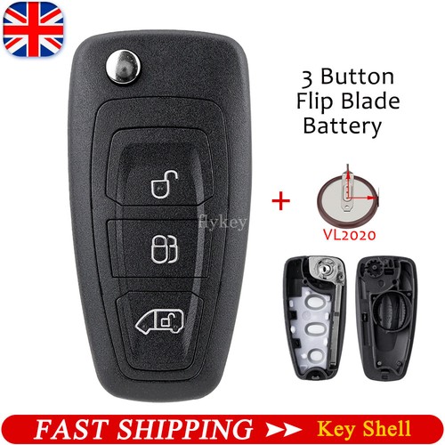 Button flip remote key fob - 3,