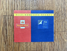 GB 1993 Booklet MG1 ~ 20 x 1st Class Self-Adhesive Stamps