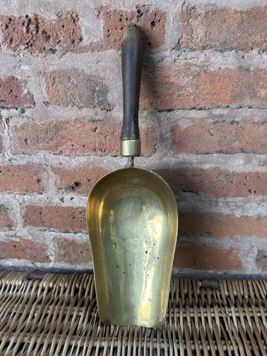 Brass coal shovel grain - brass,