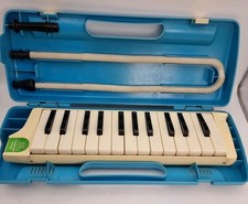 Suzuki Melodion Melodica New Study 25 Wind Organ With Original Case Vintage 