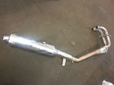 KAWASAKI ZZR250 ZZR 250 90 EX250 H1 PREDATOR EXHAUST SYSTEM SILENCER CAN 2 TO 1 