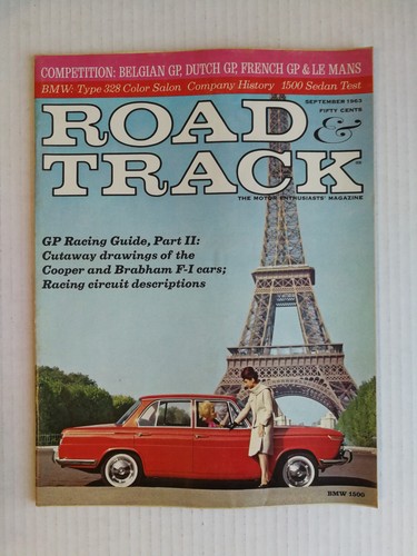 Road track september 1963 - road,