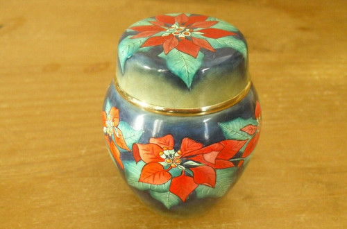 Moorcroft enamels poinsettia - enamels,