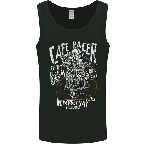 Cafe racer skull - racer,