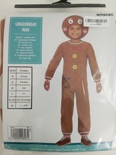 Gingerbread Man Costume Kid's