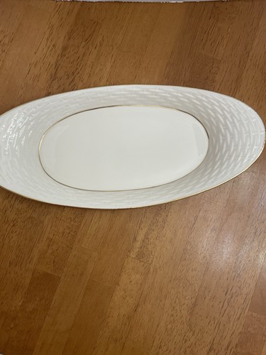 Lenox ivory 24k gold trim - lenox, oval