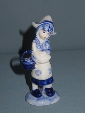 Vintage Delft Ceramic Figurine