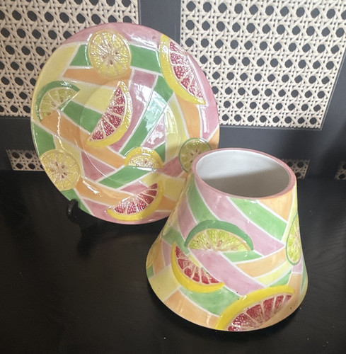 Yankee candle ceramic fruit - ceramic,