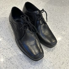 Black Lace Up Shoes Boys Smart Casual Size 2 Memphis One boys