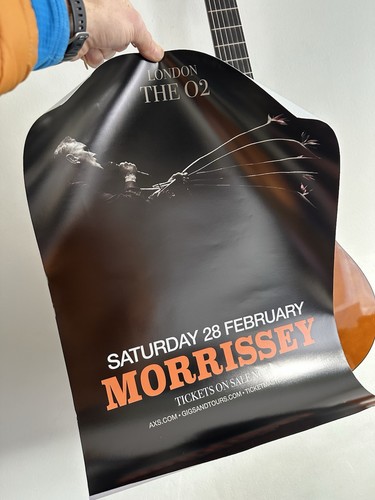 Morrissey poster concert - a2,