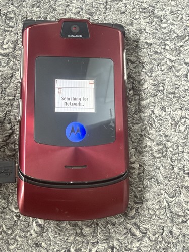 Motorola razr v3i maroon red - -,
