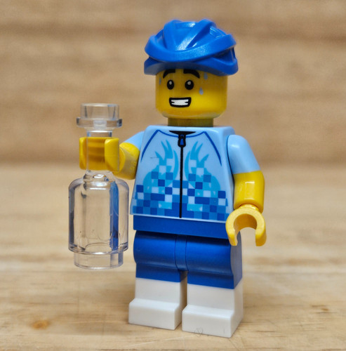 Lego bam cyclist bike rider - lego,