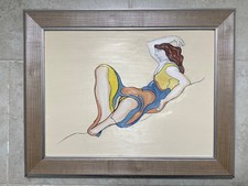 Relaxed   Original oil on