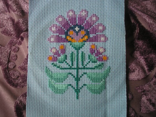 Completed cross stitch - 1,