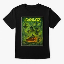 Gorillaz Tank City Green Storm