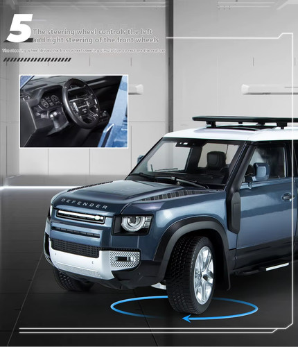 Large land rover defender - land,