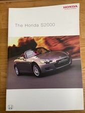 HONDA S2000 Car Sales Brochure May 2003, #CARM 0924, good condition