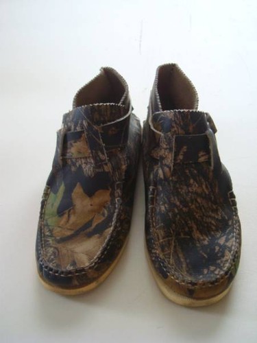 Yuketen leather camouflage - leather,