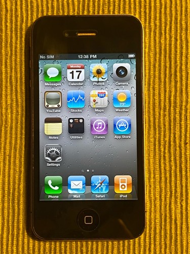 Apple iphone 16gb black - apple,