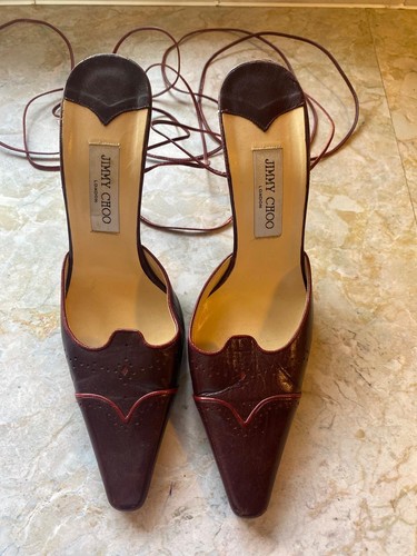 Vintage jimmy choo burgundy - choo,