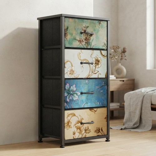 Exquisite drawer floral - 4-drawer,