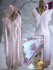 Frank usher Pink Lilac Beaded