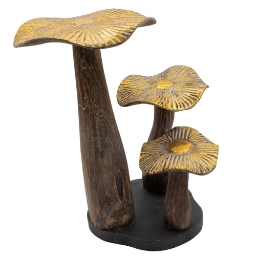 Large golden mushroom - large,