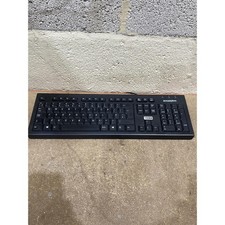 Zoostorm PK1100 Full Sized Keyboard Black Wired USB QWERTY (Standard) 104-Keys