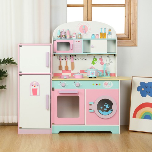 Large kids wooden play - play, kitchen