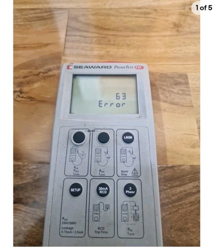 Seaward primetest 250 - seaward, pat