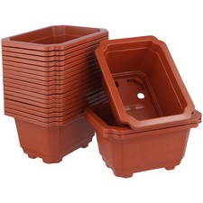 20 Pack Plastic Bonsai Pots