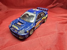 SCX  Subaru Impreza Snow Effect  #7 Slot Car **FREE UK P&P**