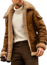 Men's Brown Real Sued Leather