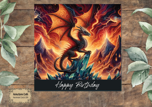 Dra 154 fantasy birthday - fantasy, card