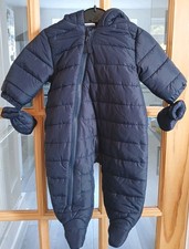 Next baby navy pram suit - navy,