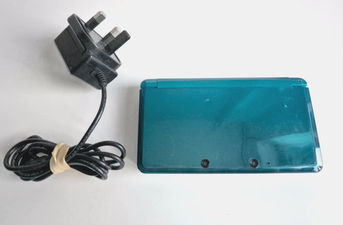 Nintendo 3ds aqua blue - nintendo,