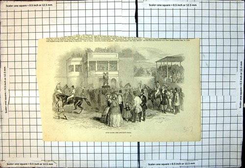 Original old antique - original, print