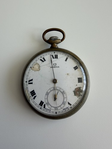 Vintage antique silver omega - vintage,